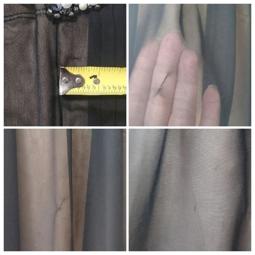 Sequin Hearts Strapless Sweetheart Illusion Dress - Picture 14 of 14